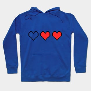 love pixel art Hoodie